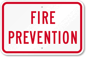 fire prevention sign